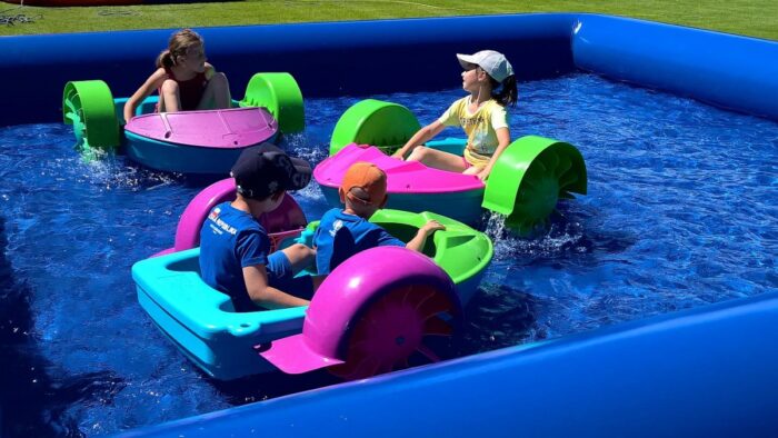 Bazén a 3 ruční lodičky AQUAPADDLER - Image 2