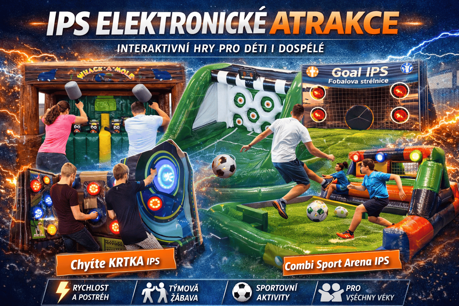 Hradynazahrady.cz – Elektronické atrakce pro zábavu. Interaktivní herní atrakce pro děti i dospělé na Hradynazahrady.cz.